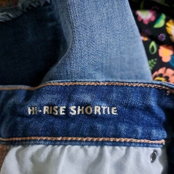 American eagle button uphi-rise shortie shorts size 4 - Picture 5 of 5